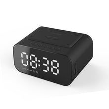 Load image into Gallery viewer, BT510 Wireless Bluetooth Speaker Charging 5W With LED Clock Alarm Function FM Radio Speaker