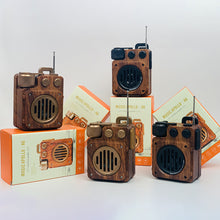 Load image into Gallery viewer, American Retro Wireless Bluetooth Speaker Portable Subwoofer Mini Fm Radio Outdoor Small