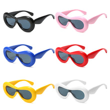 Load image into Gallery viewer, Retro Design Oval Shades Sunglasses Eyewear Female Candy Color Goggle Sun Glasses for Men Women