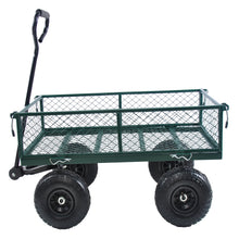Load image into Gallery viewer, Wagon Cart Garden cart trucks make it easier to transport firewood (green)
