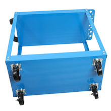 Load image into Gallery viewer, Tool Cart on Wheels,  Heavy Duty Steel Utility Cart w/Lockable Wheels, 400 LBS Capacity Industrial Service Cart for Garage, Warehouse, Workshop (Two-layer Bright Blue)
