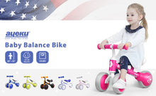 Load image into Gallery viewer, AyeKu Baby Balance Bike Toys for 1 Year Old Boy Gifts Toddler Bike 1st First Birthday Gifts Baby Toys 12-24 Months Kids First Bike
