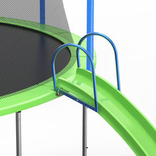 Load image into Gallery viewer, 14FT Trampoline with Slide and Swings, ASTM Approved Large Recreational Trampoline with Basketball Hoop and Ladder,Outdoor Backyard Trampoline with Net, Capacity for Kids and Adults
