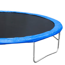 Load image into Gallery viewer, 14FT Trampoline for Adults &amp; Kids with Basketball Hoop, Outdoor Trampolines w/Ladder and Safety Enclosure Net for Kids and Adults
