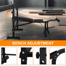 Load image into Gallery viewer, Olympic Weight Bench, Bench Press Set with Squat Rack and Bench for Home Gym Full-Body Workout
