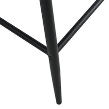 Load image into Gallery viewer, Grey Leather Barstool Dining Counter Height Chair Set of 2
