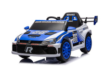 Load image into Gallery viewer, 12V4A 20W*2 one button start, forward and backward, high and low speed, music, front light, power display,  two doors can open, 2.4G R/C, seat belt four wheel absorber KIDS RIDE ON CAR
