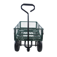 Load image into Gallery viewer, Wagon Cart Garden cart trucks make it easier to transport firewood (green)

