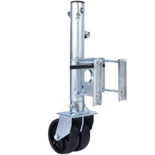Load image into Gallery viewer, Trailer Jack, Boat Trailer Jack 34.5 in, Bolt-on Trailer Tongue Jack Weight Capacity 1500 lb, with PP Wheels and Handle for Lifting RV Trailer, Horse Trailer, Utility Trailer, Yacht Trailer
