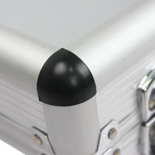 Load image into Gallery viewer, White Hand Tool Box with 4 Layers of Toolset and Wheels
