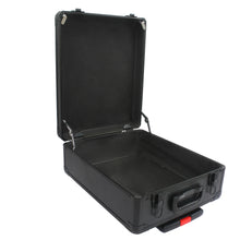 Load image into Gallery viewer, Black Hand Tool Box with 4 Layers of Toolset and Wheels
