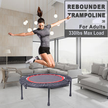 Load image into Gallery viewer, 40 Inch Mini Exercise Trampoline for Adults or Kids - Indoor Fitness Rebounder Trampoline with Safety Pad | Max
