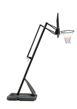 Load image into Gallery viewer, Height Adjustable 7.5 to 10ft Basketball Hoop 44 Inch Backboard Portable Basketball Goal System with Stable Base and Wheels, use for Outdoor
