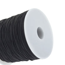 Load image into Gallery viewer, 109 Yards Black Elastic Beads Line Thread Cord String For DIY Necklace Bracelet Jewelry Accessories 1mm

