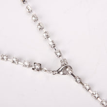 Load image into Gallery viewer, Fashion Women's Silver Shiny Crystal Rhinestone Double Front &amp; Back Body Chains Jewelry
