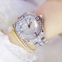 Load image into Gallery viewer, Luxury Women Shiny Rhinestone Stainless Steel Dial Analog Quartz Wrist Watch Fashion Gift

