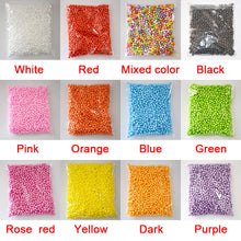 Load image into Gallery viewer, Lots Assorted Colors Art DIY Crafts Polystyrene Styrofoam Filler Foam Mini Beads Balls
