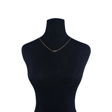 Load image into Gallery viewer, New Fashion Front and Back Crystal Chain Necklace for Women Wedding Dress Summer Jewelry
