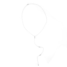 Load image into Gallery viewer, New Fashion Front and Back Crystal Chain Necklace for Women Wedding Dress Summer Jewelry
