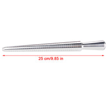 Load image into Gallery viewer, Silver Ring Sizer Stick Gauge Tool Set Metal US Size Standard Mandrel Finger Sizing Measuring Jewelry
