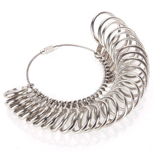 Load image into Gallery viewer, Metal US Size Measuring Finger Ring Sizer Gauge Wedding Jewelry Tool
