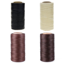 Load image into Gallery viewer, 260M 150D 1 mm Flat Leather Sewing Waxed Thread Cord for Leather DIY Craft Hand Stitching
