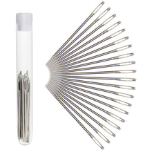 Load image into Gallery viewer, Large-eye Stitching Needles Hand Sewing Needles for Leather Projects with Clear Bottle, 20 Pack 5.2 cm
