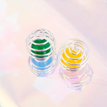 Load image into Gallery viewer, 30 Pieces Silver Plated Spiral Bead Cages Pendants for Jewelry Craft Findings Making 3 Sizes
