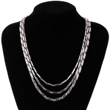 Load image into Gallery viewer, Fashion Men's 316L Stainless Steel Titanium Chain Necklace 4mm 22"
