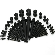 Load image into Gallery viewer, Ear Gauges Stretching Tunnels &amp; Tapers Starter Set - 36pc Gauges Kit 14G-00G
