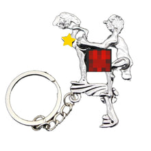 Load image into Gallery viewer, New Alternative Sexy Lover Metal Keychain Keyring Key Ring Chain Funny Toy

