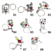 Load image into Gallery viewer, New Alternative Sexy Lover Metal Keychain Keyring Key Ring Chain Funny Toy
