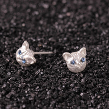 Load image into Gallery viewer, Lovely Cat Ear Studs Fashion Design Earrings 3 Colors Cat Ear Studs Pair
