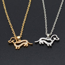 Load image into Gallery viewer, Fashion Hot New Cute Little Puppy Dog Pendant Necklace Jewelry Gift
