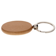 Load image into Gallery viewer, 8PCS Natural Wooden Key Ring Anti Lost Keychain Wood Jewelry Accessories Gifts
