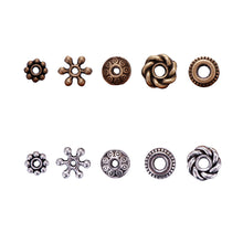 Load image into Gallery viewer, Antique Tibetan Silver Bronze Spacer Beads Box Kit 500pcs Jewelry Findings Accessories for Bracelet Necklace Jewelry Making
