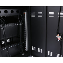 Load image into Gallery viewer, Mobile Charging Cart and Cabinet for Tablets Laptops 32-Device
