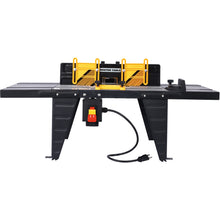 Load image into Gallery viewer, Electric Benchtop Router Table Wood Working Tool,black

