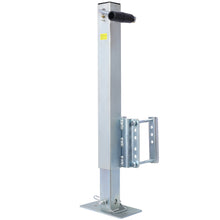Load image into Gallery viewer, Heavy Duty Trailer Jack, Fixed Mount Jack w/Drop Leg, 28.6 in. of Lift, Max Load 2,500 Lbs
