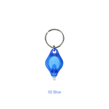 Load image into Gallery viewer, UV Mini Keychain LED Flashlight Promotion Gifts Torch Light Lamp Key Ring Light Torch Black Light UV Flashlight Ultraviolet
