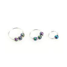Load image into Gallery viewer, Fashion Coloured Pearl Silver Nose Ring Body Jewelry Piercing For Women
