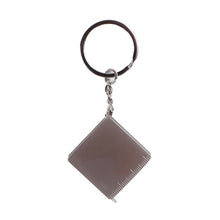 Load image into Gallery viewer, Creative Measuring Tools Key Chain Gifts Stainless Steel Retractable Ruler Portable Pull Ruler Key Ring
