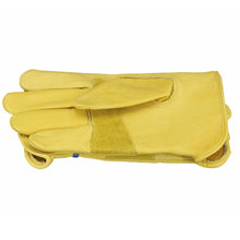 Load image into Gallery viewer, Cowhide Leather Work Safe Gloves for Garden Motorcycle Driving Welding Protection Workshops Non-slip Wear-resisting Fit Porter
