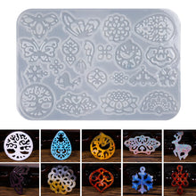 Load image into Gallery viewer, Jewelry Casting Mold Silicone Resin Molds for Jewelry Pendants Earring Making for Women Girls
