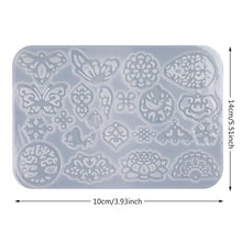 Load image into Gallery viewer, Jewelry Casting Mold Silicone Resin Molds for Jewelry Pendants Earring Making for Women Girls
