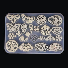 Load image into Gallery viewer, Jewelry Casting Mold Silicone Resin Molds for Jewelry Pendants Earring Making for Women Girls
