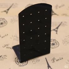 Load image into Gallery viewer, 24 Holes Stud Earrings Display Showing Stand Rack Jewelry Show Organizer Storage Holder
