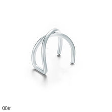 Load image into Gallery viewer, Hollow Creative Ear Nail Earring Colorful No Pierced Ear Invisible Earclips Clamp Fashion Women Jewelry
