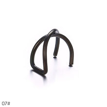 Load image into Gallery viewer, Hollow Creative Ear Nail Earring Colorful No Pierced Ear Invisible Earclips Clamp Fashion Women Jewelry
