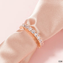 Load image into Gallery viewer, Fashion Exquisite Simple Ring Engagement Wedding Band Ring Women Jewelry Gift
